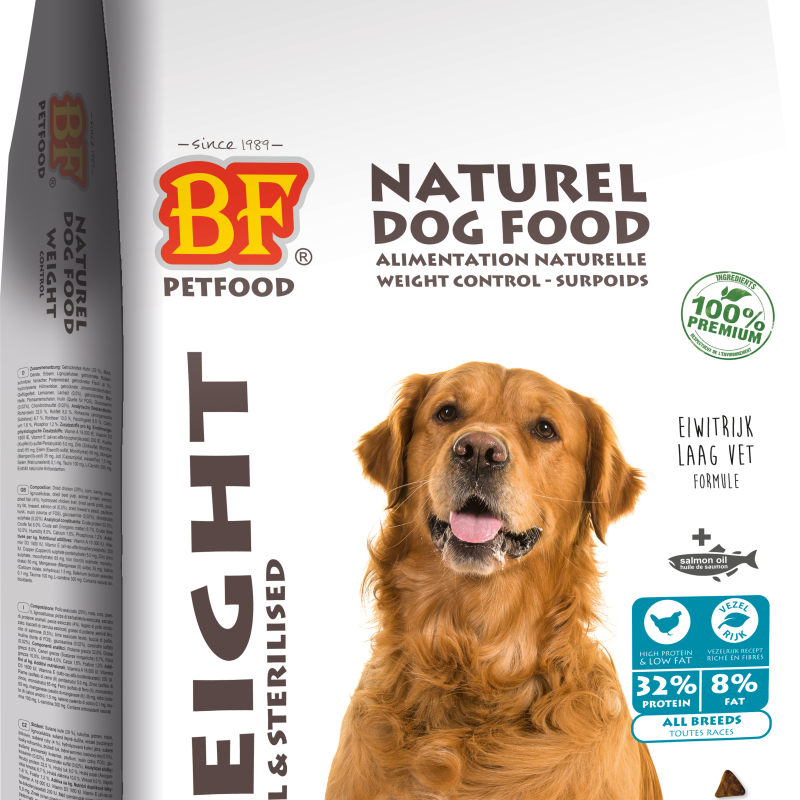 https://perfectdierenvoeding.nl/product/krokante-hondenbrok-weight-control-sterilised/