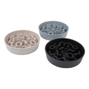 District70 hondenvoerbak bamboo, slowfeeder