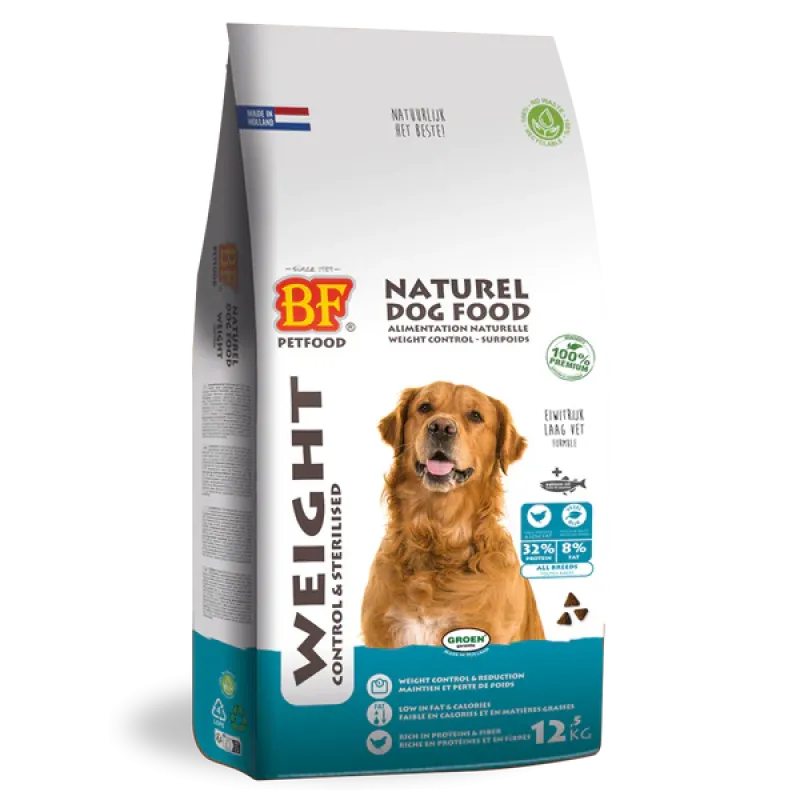 https://perfectdierenvoeding.nl/product/krokante-hondenbrok-weight-control-sterilised/